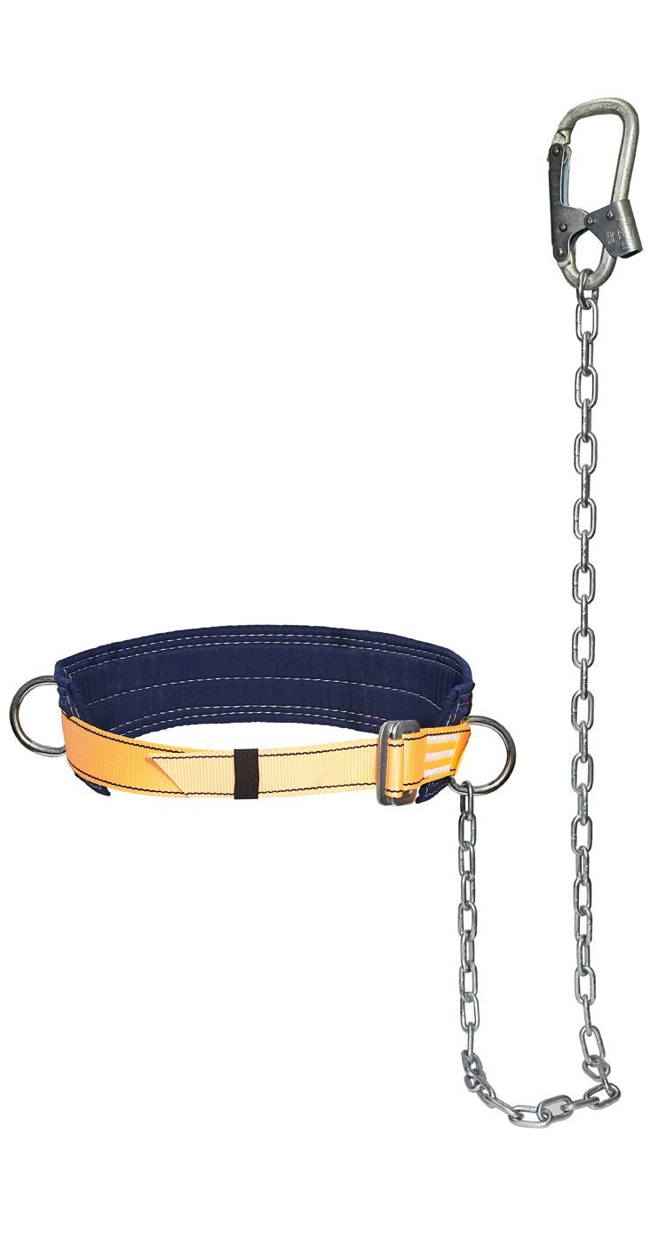 Удерживающая привязь (безлямочная) со стропом Г (цепь) УС-1Г цена